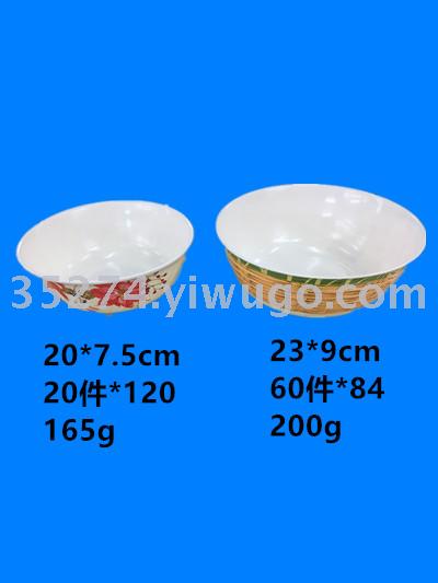 Miamine tableware Miamine stock Miamine bowl imitation decal bowl a large number of spot stock by tons