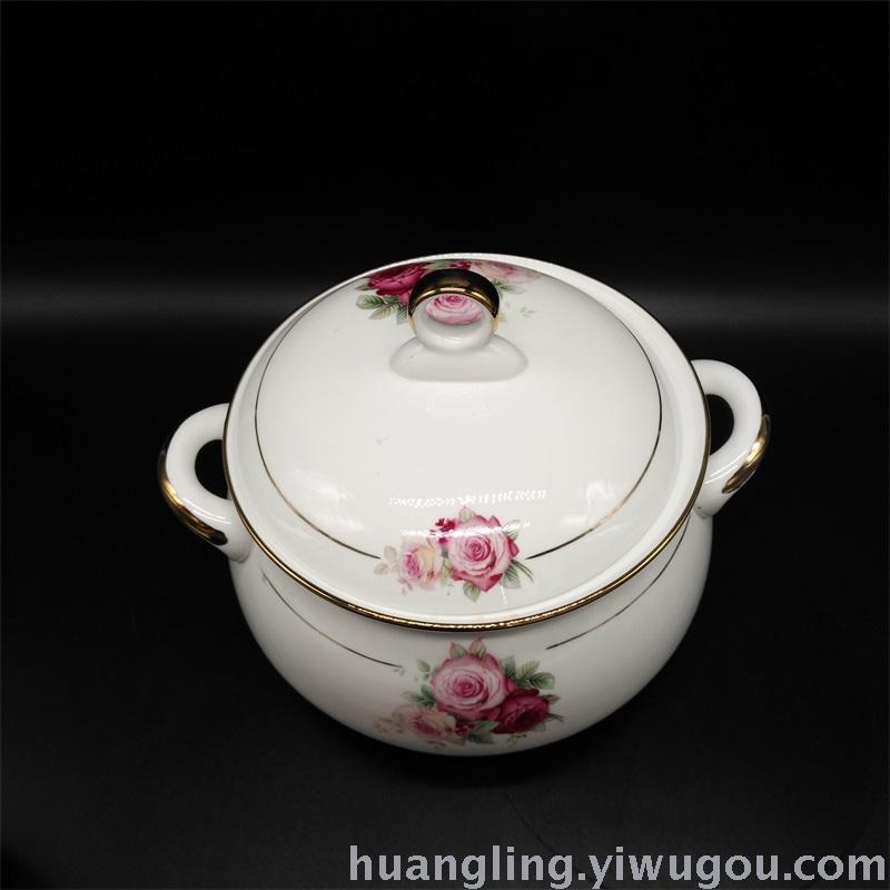 Ceramic tableware porcelain bowl set Jingdezhen China ceramic bowl disc wholesale
