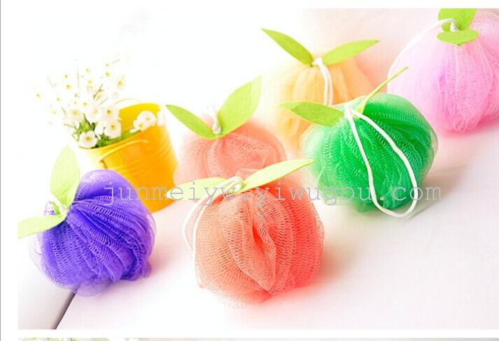 Pumpkin flower bath ball fresh green leaf bath flower bath, bath and bath sponge bath. Pumpkin flower bath ball fresh green leaf bath flower bath, bath and bath sponge bath.