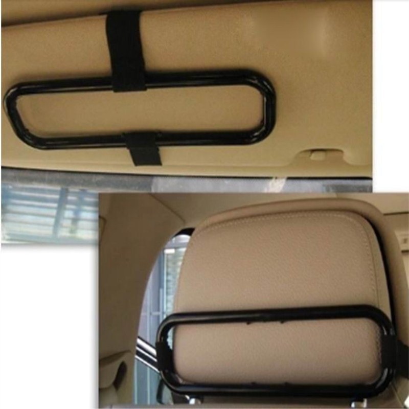 Automotive Sun Louver Back Tissue Box Cover Car Interior Hanging Tissue Box Frame Vehicle Tissue Holder