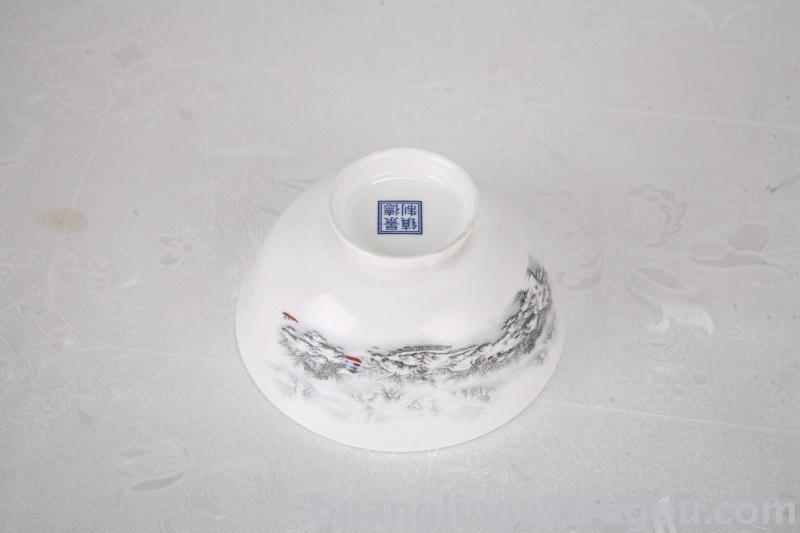 Jingdezhen ceramic bowl bowl gift set bowl bowl bone china tableware