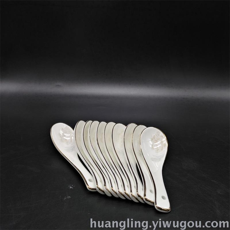 Tableware Set Bowl Hotel Ceramic Restaurant Bowl Jingdezhen Ceramics