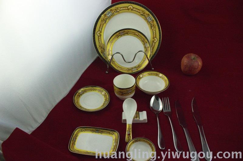 Tableware Set Bowl Hotel Ceramic Restaurant Bowl Jingdezhen Ceramics