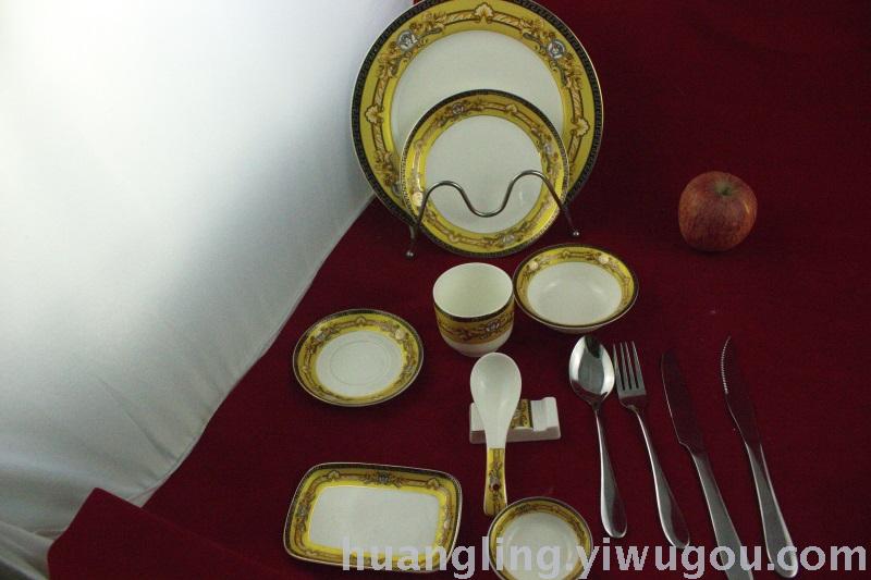 Tableware Set Bowl Hotel Ceramic Restaurant Bowl Jingdezhen Ceramics