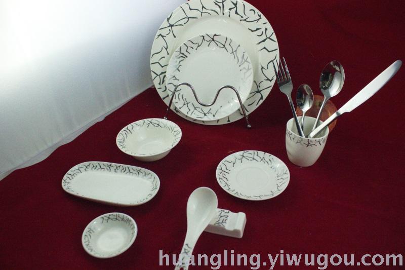 Tableware Set Bowl Hotel Ceramic Restaurant Bowl Jingdezhen Ceramics