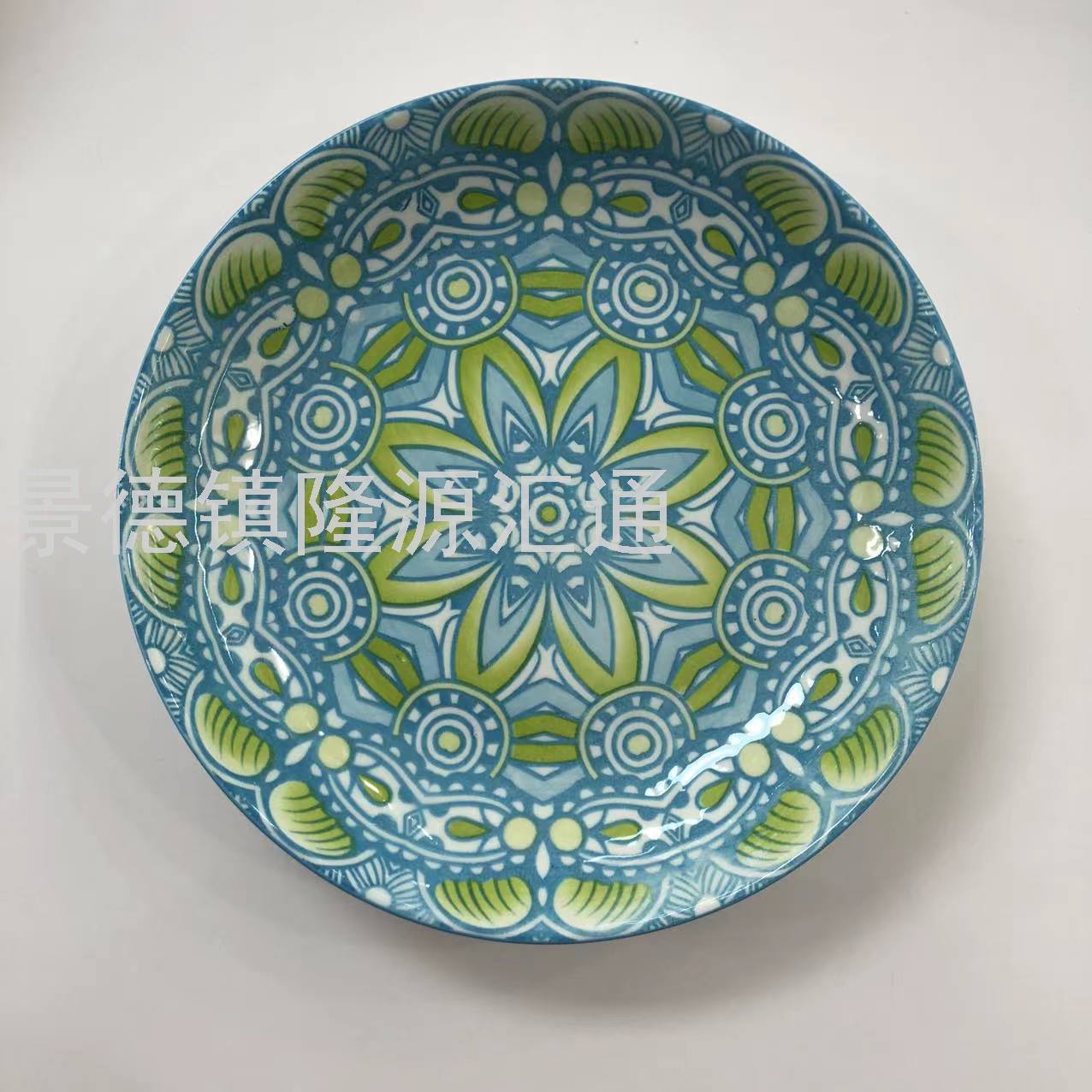 Dinner Plate Ceramic Plate Baking Plate Dim Sum Plate Ceramic Bowl Rice Bowl Rice Bowl Promotion Gift Bowl Jingdezhen