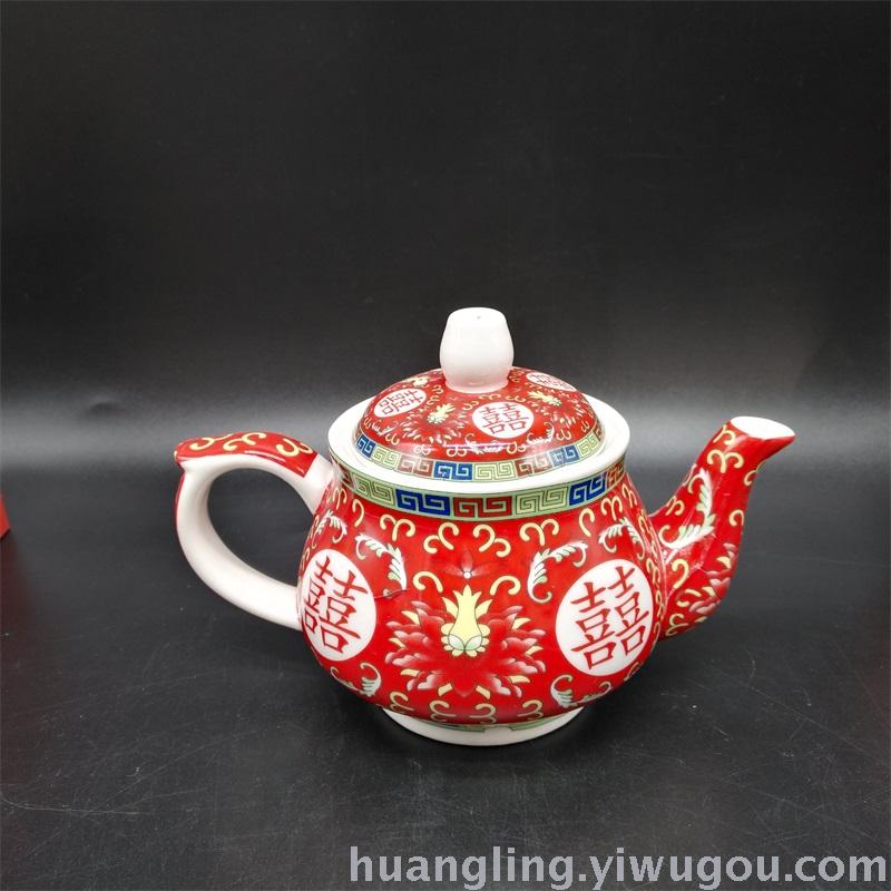 Wedding gifts red bowl bowl ceramic bowl bowl