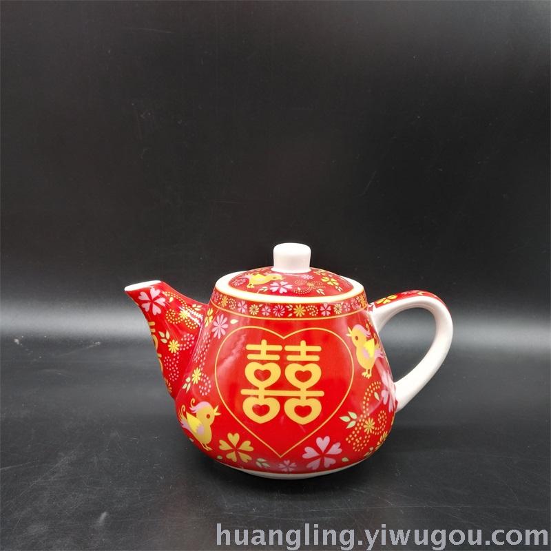 Wedding gifts red bowl bowl ceramic bowl bowl