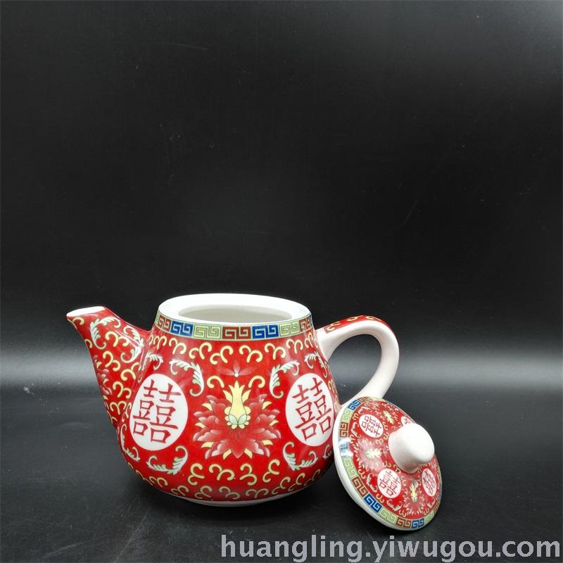 Wedding gifts red bowl bowl ceramic bowl bowl