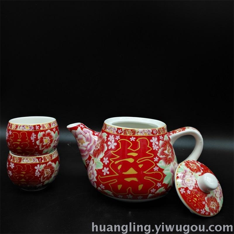 Wedding gifts red bowl bowl ceramic bowl bowl