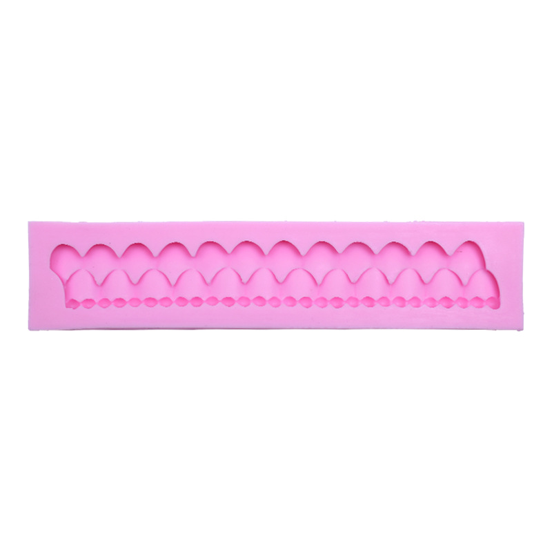 Fence Fence shaped baking cake mold sugar mold chocolate edge silicone mold baking appliance