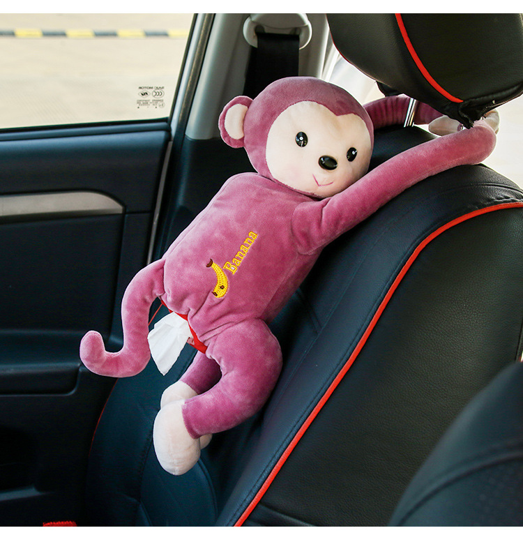 Car Leather Monkey Hanging Tissue Box Douyin Online Influencer Car Tissue Box Car Tissue Dispenser Cute Car Car Leather Monkey Hanging Tissue Box Douyin Online Influencer Car Tissue Box Car Tissue Dispenser Cute Car