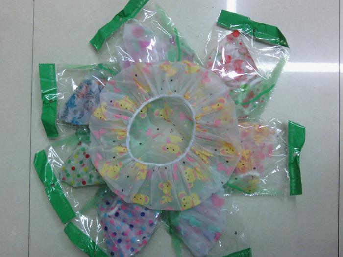 Manufacturers selling padded waterproof flower shower Cap Manufacturers selling padded waterproof flower shower Cap