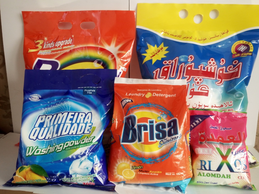 Bulk washing powder detergent blue white powder Bulk washing powder detergent blue white powder