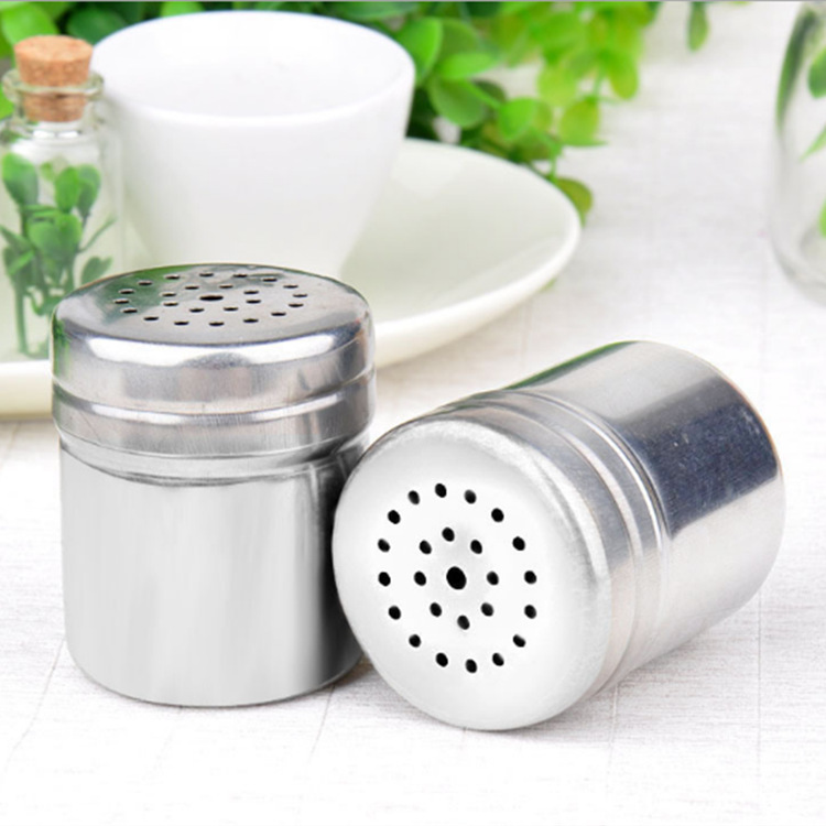 Stainless Steel Seasoning Bottle Toothpick Bottle Pepper Jar Seasoning Jar Multi-Purpose Jar Two Yuan Store Stall Supply Wholesale