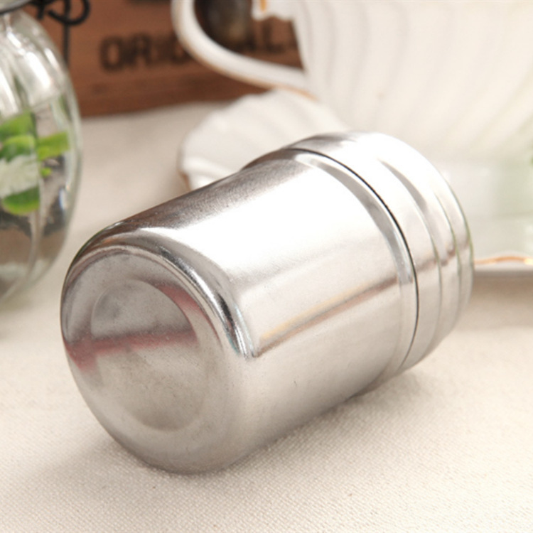 Stainless Steel Seasoning Bottle Toothpick Bottle Pepper Jar Seasoning Jar Multi-Purpose Jar Two Yuan Store Stall Supply Wholesale