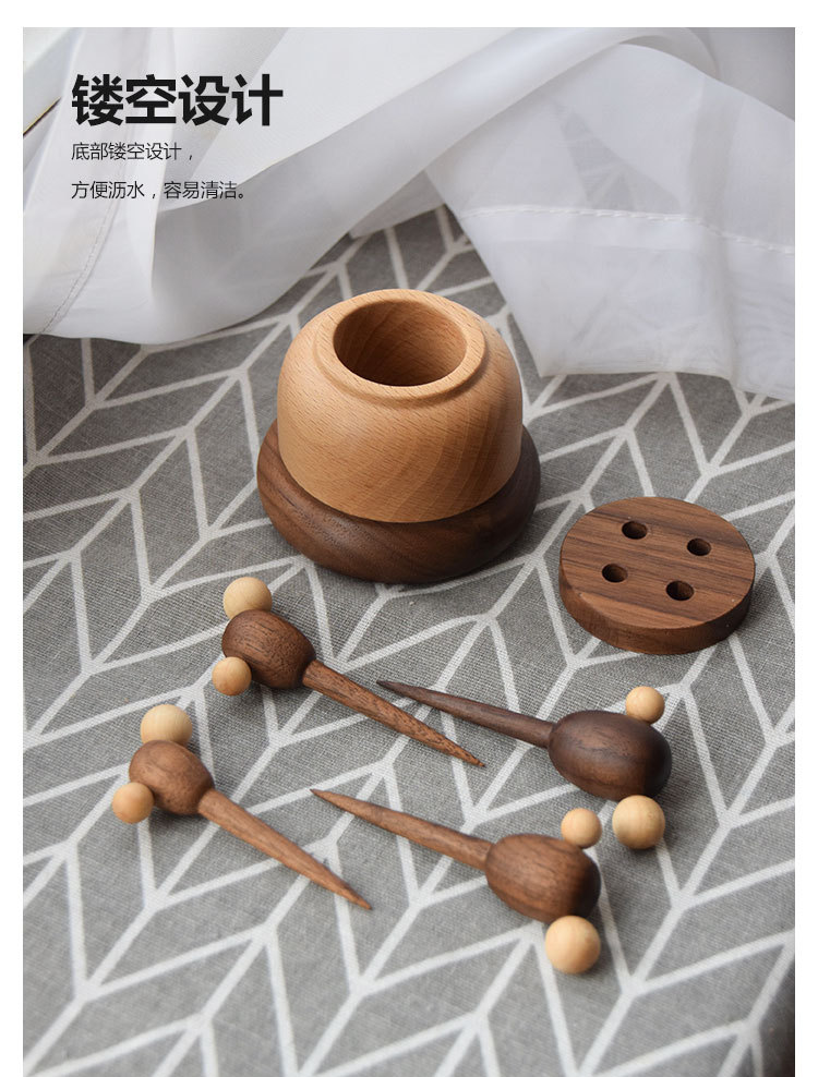 Cactus Fruit Toothpick Snack Wooden Fork Cute Fork Prod Creative Gift Decoration Cactus Fruit Toothpick Snack Wooden Fork Cute Fork Prod Creative Gift Decoration
