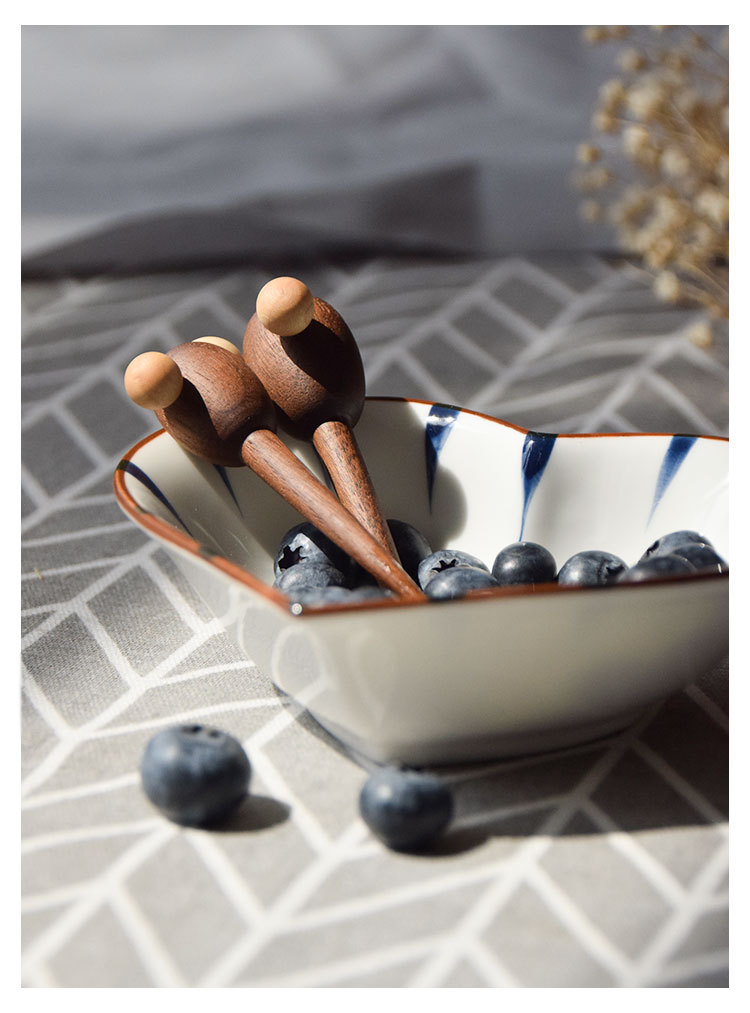 Cactus Fruit Toothpick Snack Wooden Fork Cute Fork Prod Creative Gift Decoration Cactus Fruit Toothpick Snack Wooden Fork Cute Fork Prod Creative Gift Decoration