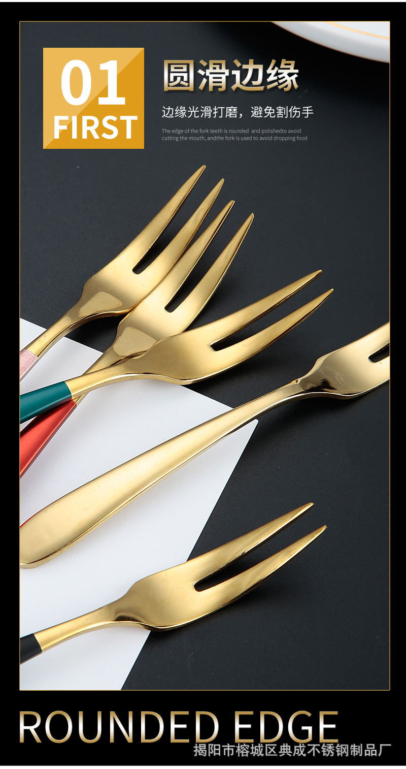 304 Stainless Steel Fruit Fork Household Pastry Fork Two-Pronged Fork Thickened Fruit Toothpick Moon Cake Dessert Fork 304 Stainless Steel Fruit Fork Household Pastry Fork Two-Pronged Fork Thickened Fruit Toothpick Moon Cake Dessert Fork