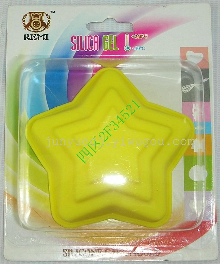 Silicone cake mold Silicone Bakeware Christmas silicone cake mold silicone heart-shaped cake Pan cake mold