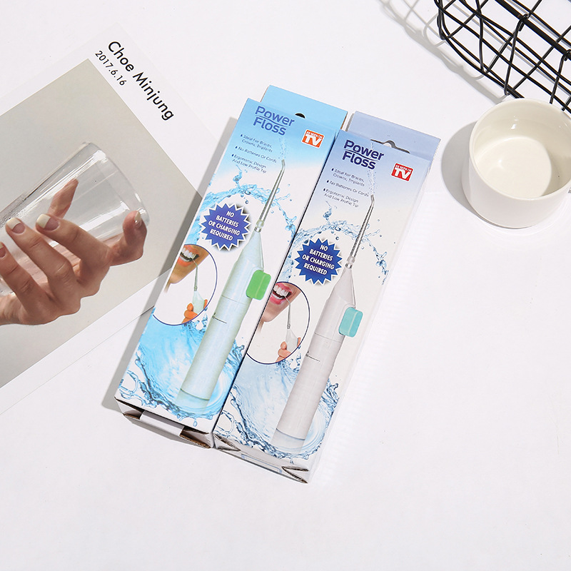 TV Hot Selling Products Manual Water Toothpick Oral Irrigator Oral Teeth Cleaner Household Portable Handheld Cleaner