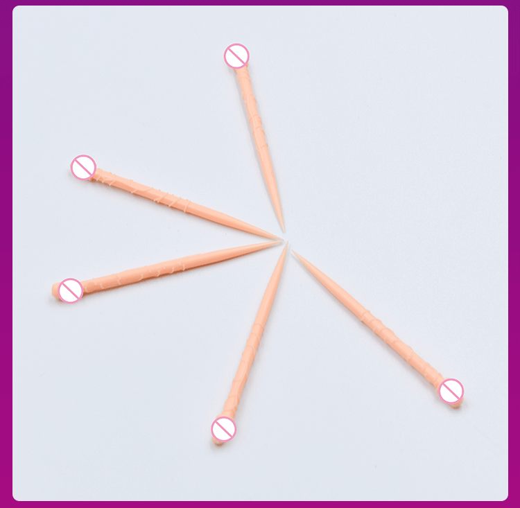 Singles' Day Single Party Props Sexy Toothpick Spoof JJ Bird Fruit Toothpick Sexy Props Wholesale