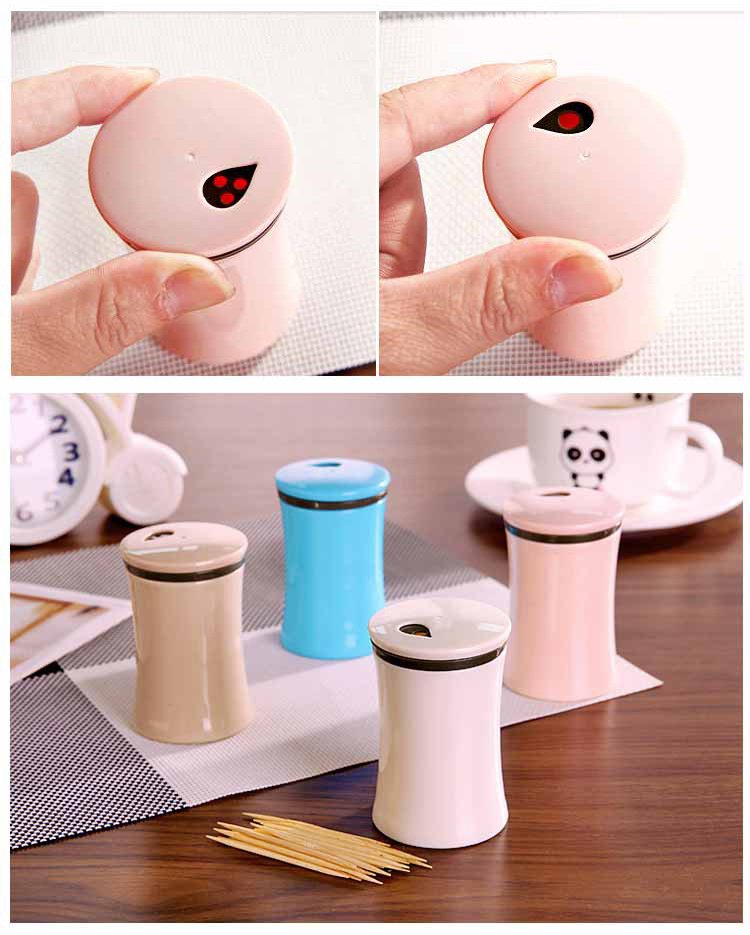 Household European Style Toothpick Box Toothpick Holder Plastic Minimalist Toothpick Storage Living Room Home Portable Toothpick Holder Toothpick Tin Household European Style Toothpick Box Toothpick Holder Plastic Minimalist Toothpick Storage Living Room Home Portable Toothpick Holder Toothpick Tin