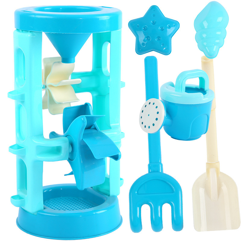 Beach Toy Sand Playing Large Hourglass Amusement Park Cassia Seed Sand Pool White Sand Matching Toy Shovel Sand Digging Tool