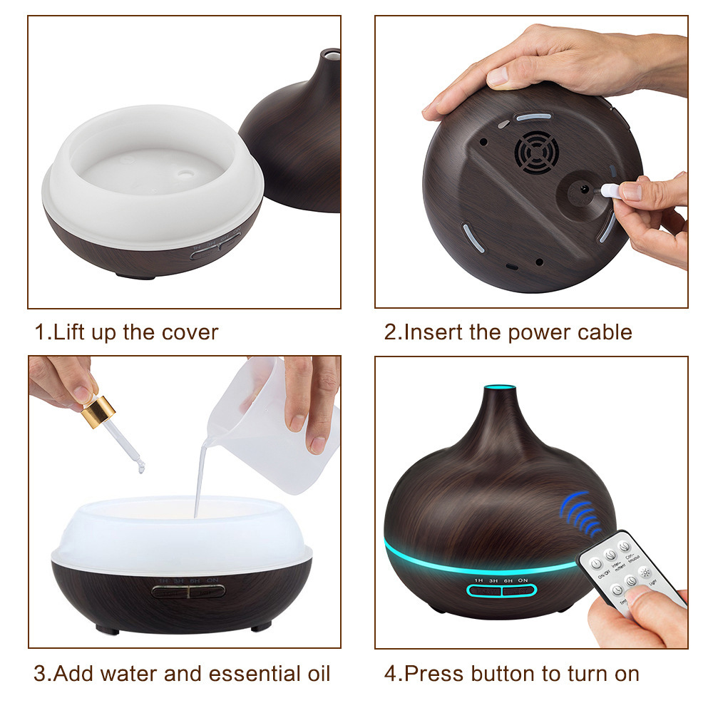 Factory Direct Supply Automatic Aerosol Dispenser Wood Grain Humidifier Aromatherapy Oil Diffuser Ultrasonic Aroma Diffuser Cross-Border Factory Direct Supply Automatic Aerosol Dispenser Wood Grain Humidifier Aromatherapy Oil Diffuser Ultrasonic Aroma Diffuser Cross-Border