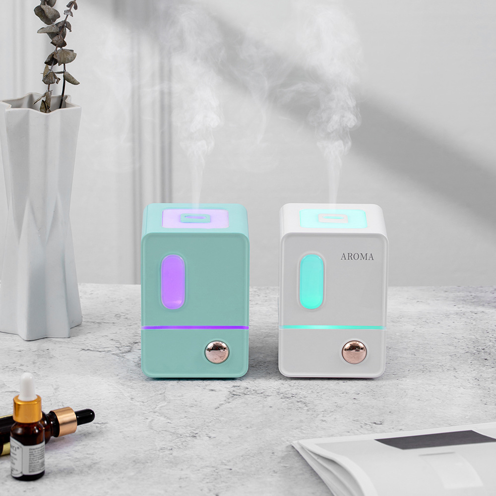Factory Cross-Border Direct Sales Automatic Charging Aroma Diffuser Essential Oil Fragrance Machine Ultrasonic Aroma Diffuser Car Aerosol Dispenser Bedroom Noiseless