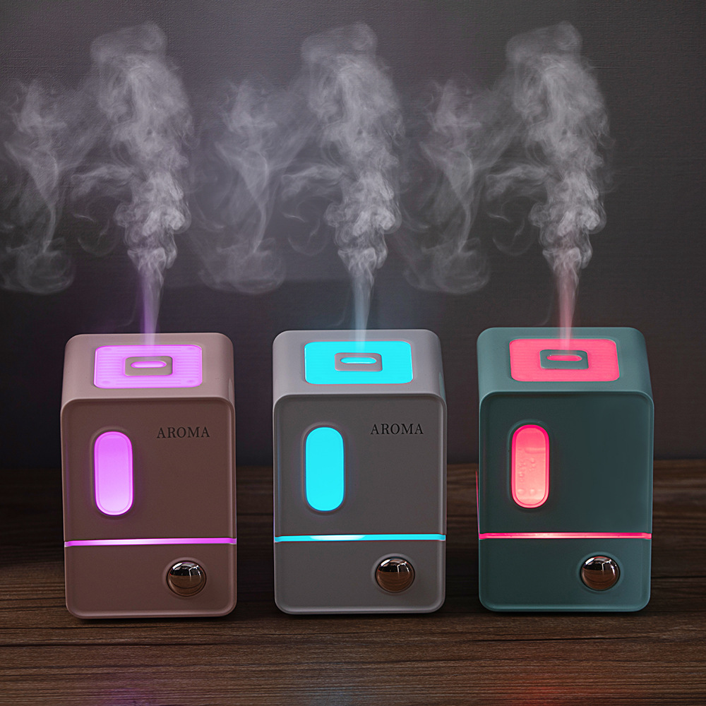 Factory Cross-Border Direct Sales Automatic Charging Aroma Diffuser Essential Oil Fragrance Machine Ultrasonic Aroma Diffuser Car Aerosol Dispenser Bedroom Noiseless