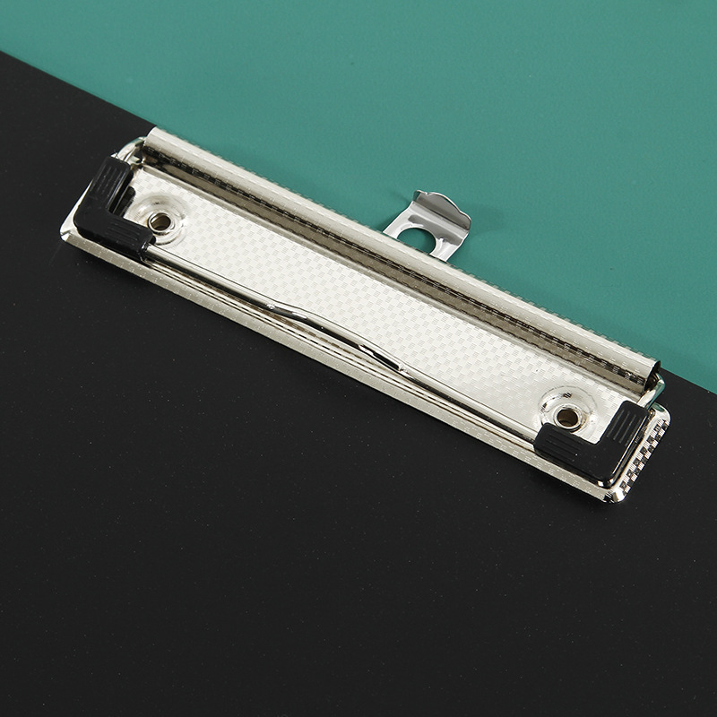 Pp Hanging Material Plate Holder A4 Folder Student Writing Base Plate Black Plastic Elastic Menu Bill Plate Holder