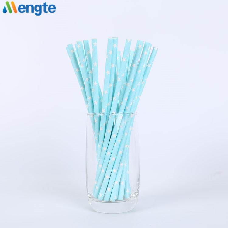 Restaurant Bar Home Outside Food Grade 100% Biodegradable Disposable paper straws