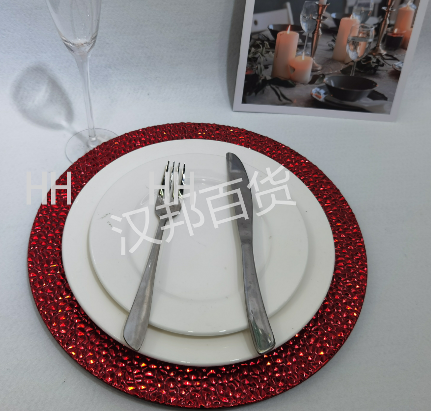 Europe and America Creative Western Food Simple Plastic Placemat Plate Plate Dish Fancy Swing Plate Electroplating Fruit Salad Electroplating Tray Europe and America Creative Western Food Simple Plastic Placemat Plate Plate Dish Fancy Swing Plate Electroplating Fruit Salad Electroplating Tray