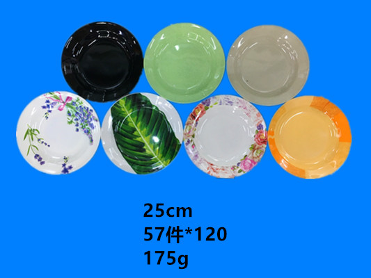 Melamine tableware plate imitation ceramic applique plate a large number of low spot inventory processing Melamine tableware plate imitation ceramic applique plate a large number of low spot inventory processing