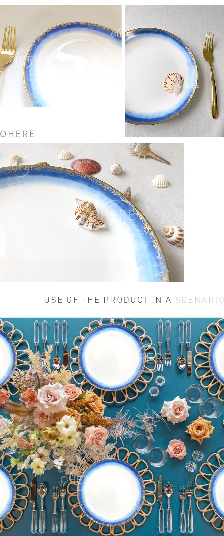 High Bone Porcelain Plate Ceramic Tableware Western Food Plate Large Plate Dish Disc Shallow Plate Tray Cake Fruit Salad Plate High Bone Porcelain Plate Ceramic Tableware Western Food Plate Large Plate Dish Disc Shallow Plate Tray Cake Fruit Salad Plate