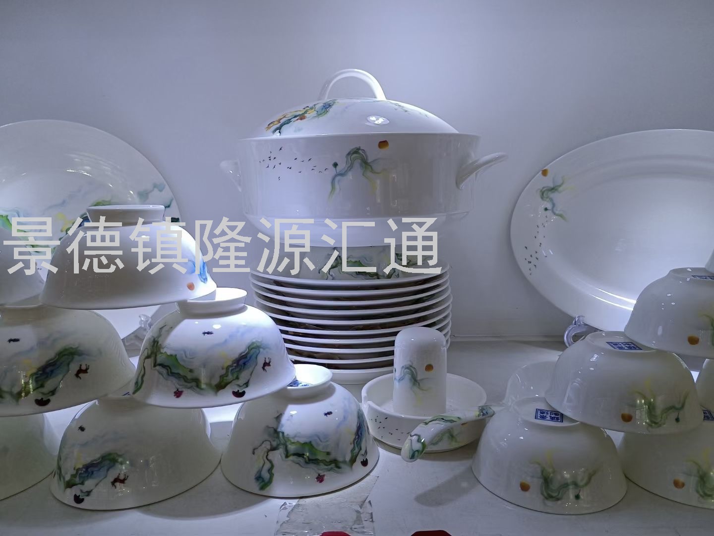 Jingdezhen Ceramic Tableware High Temperature Fired Bone China Authentic Gift Customized Bowl Set Plate Dish Coffee Cup Jingdezhen Ceramic Tableware High Temperature Fired Bone China Authentic Gift Customized Bowl Set Plate Dish Coffee Cup
