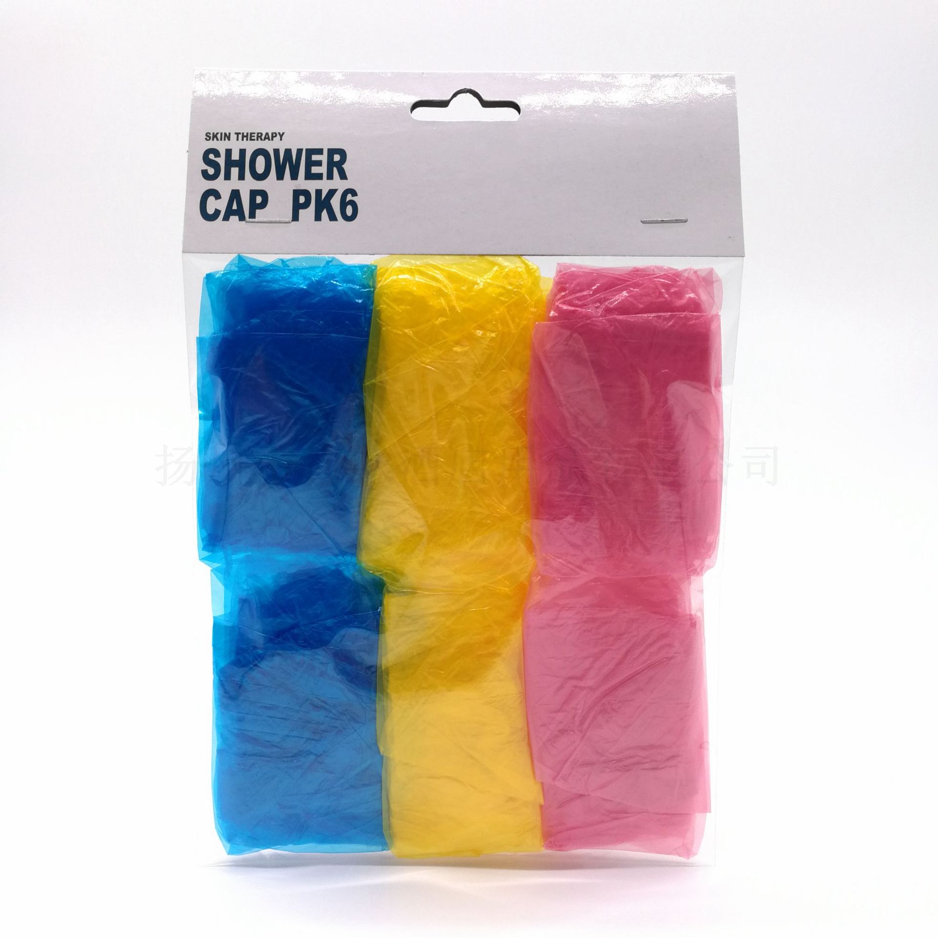 Factory Wholesale Disposable Shower Cap PE Plastic Wrap Cover Dirt-Proof Cover Plastic Strip Shower Cap 100 Bags