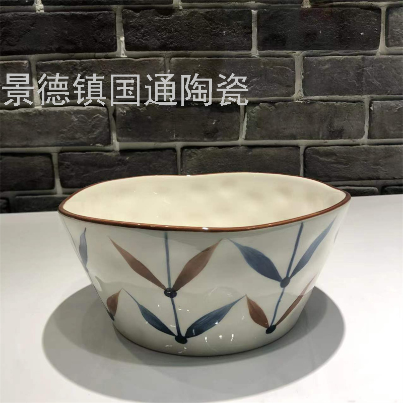 Jingdezhen Household Ceramic Bowl and Dish Set Baking Tray Bread Plate Fish Dish Cold Plate Rice Bowl Noodle Bowl Binaural Baking Pan Jingdezhen Household Ceramic Bowl and Dish Set Baking Tray Bread Plate Fish Dish Cold Plate Rice Bowl Noodle Bowl Binaural Baking Pan