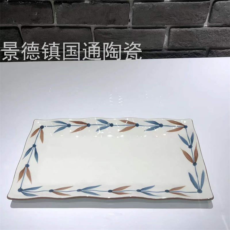 Jingdezhen Household Ceramic Bowl and Dish Set Baking Tray Bread Plate Fish Dish Cold Plate Rice Bowl Noodle Bowl Binaural Baking Pan Jingdezhen Household Ceramic Bowl and Dish Set Baking Tray Bread Plate Fish Dish Cold Plate Rice Bowl Noodle Bowl Binaural Baking Pan