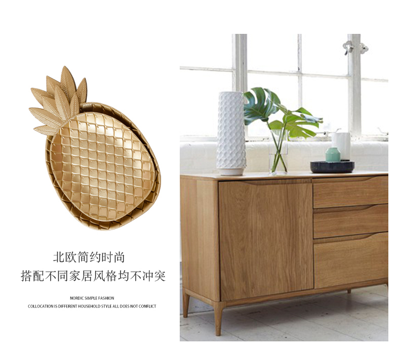 Nordic Pineapple Wooden Tray Snack Candy Plate Restaurant and Tea Table Desktop Home Storage Basket Leaf Tray Decorations Nordic Pineapple Wooden Tray Snack Candy Plate Restaurant and Tea Table Desktop Home Storage Basket Leaf Tray Decorations