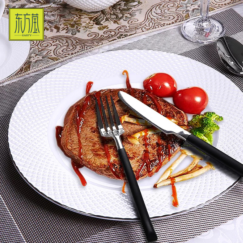 Bone China Western Tableware Bone China Western Food Plate Bone China Western Tableware Ceramic Western Plate Customized Model Room Plate Decoration Bone China Western Tableware Bone China Western Food Plate Bone China Western Tableware Ceramic Western Plate Customized Model Room Plate Decoration