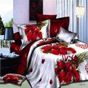 Bedding set of four real love forever wedding supplies 3D version of the painting four set wholesale