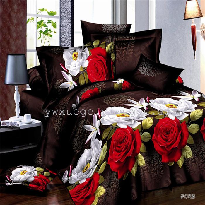 Winter bedding set of four export t/c set of four factory outlets---bright sunshine Winter bedding set of four export t/c set of four factory outlets---bright sunshine