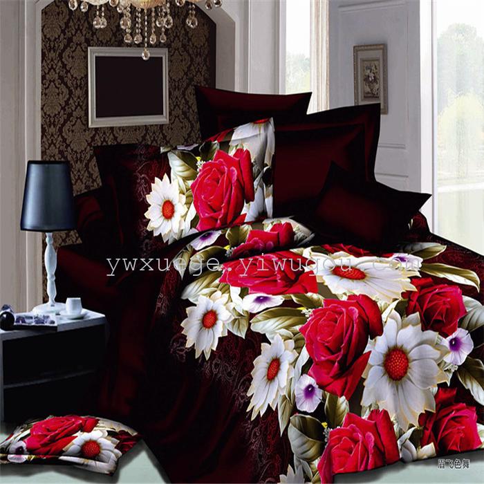 Winter bedding set of four export t/c set of four factory outlets---bright sunshine Winter bedding set of four export t/c set of four factory outlets---bright sunshine