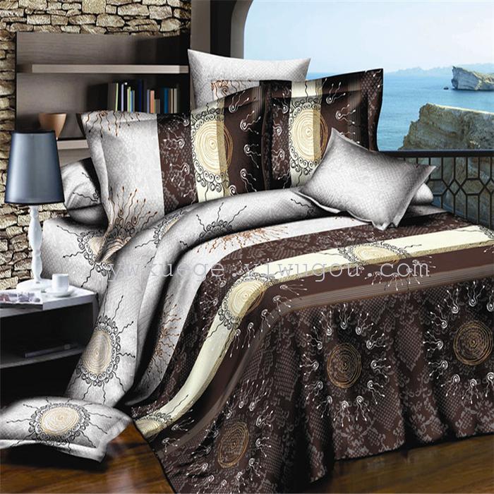 Winter bedding set of four export t/c set of four factory outlets---bright sunshine Winter bedding set of four export t/c set of four factory outlets---bright sunshine