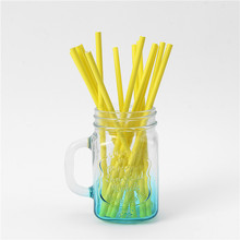 The New plastic wrap straw rainbow film straw degradable party pearl film straw customization