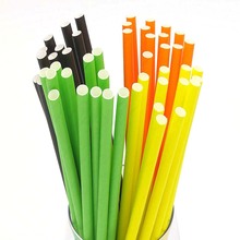 The New plastic wrap straw rainbow film straw degradable party pearl film straw customization