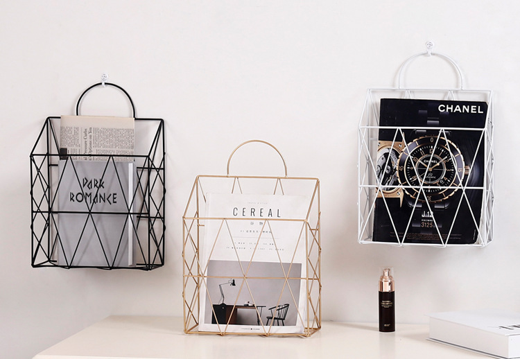 North Europe style is brief, tie yi newspaper sundry adornment arranges the receive basket to hang on the wall above ins buy content to wear North Europe style is brief, tie yi newspaper sundry adornment arranges the receive basket to hang on the wall above ins buy content to wear