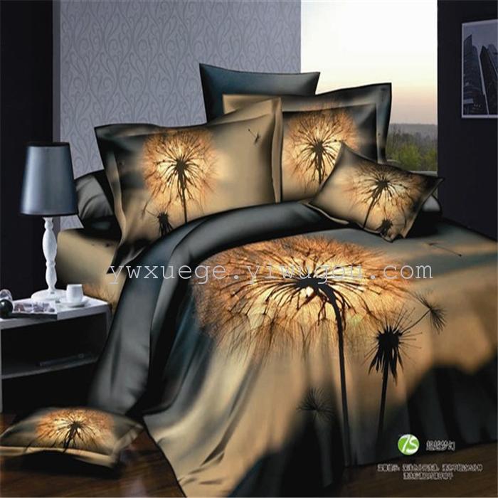 Snow Bird House textiles bedding set of four exported to Africa, Europe and other countries cotton set of four snow pigeon wedding supplies home textiles Snow Bird House textiles bedding set of four exported to Africa, Europe and other countries cotton set of four snow pigeon wedding supplies home textiles